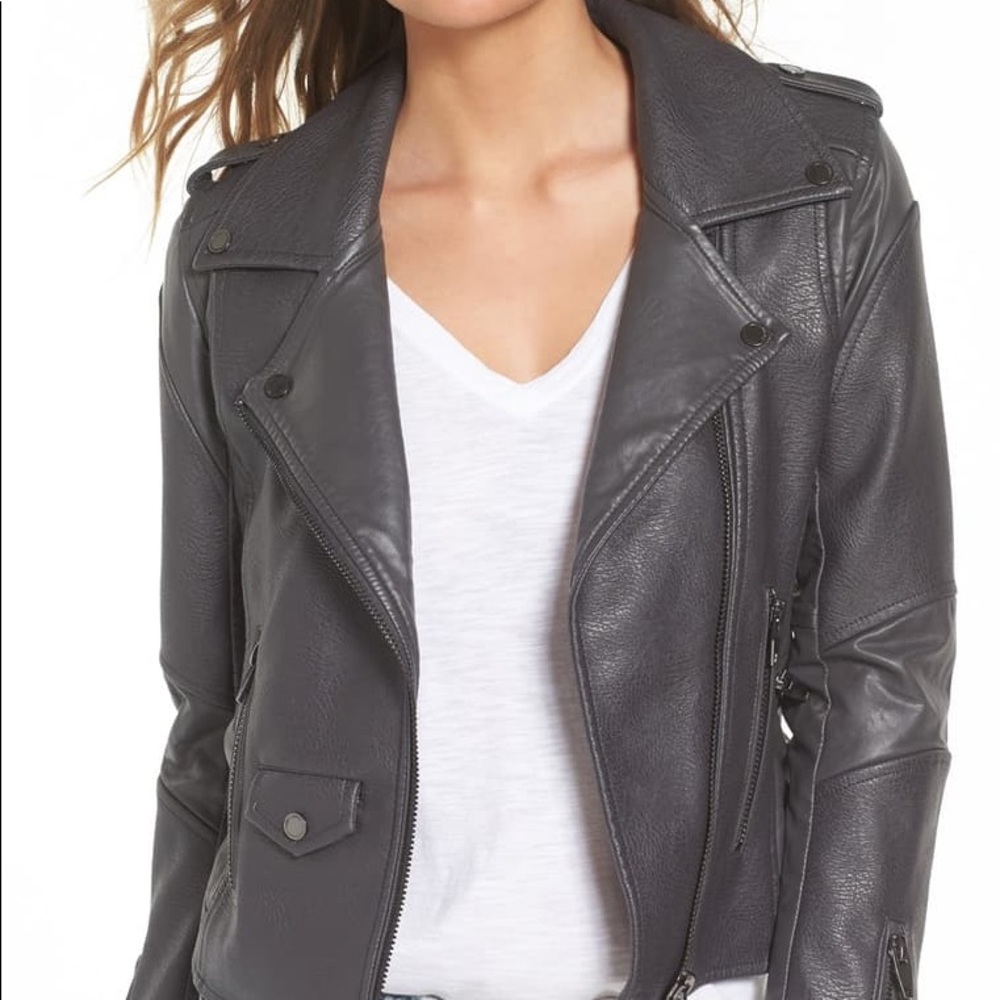 BLANKNYC 'Easy Rider' Faux Leather Moto Jacket